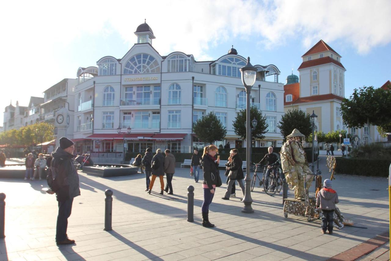 Villa Laetitia Fewo 16 - Strandnah, Balkon Binz Dış mekan fotoğraf