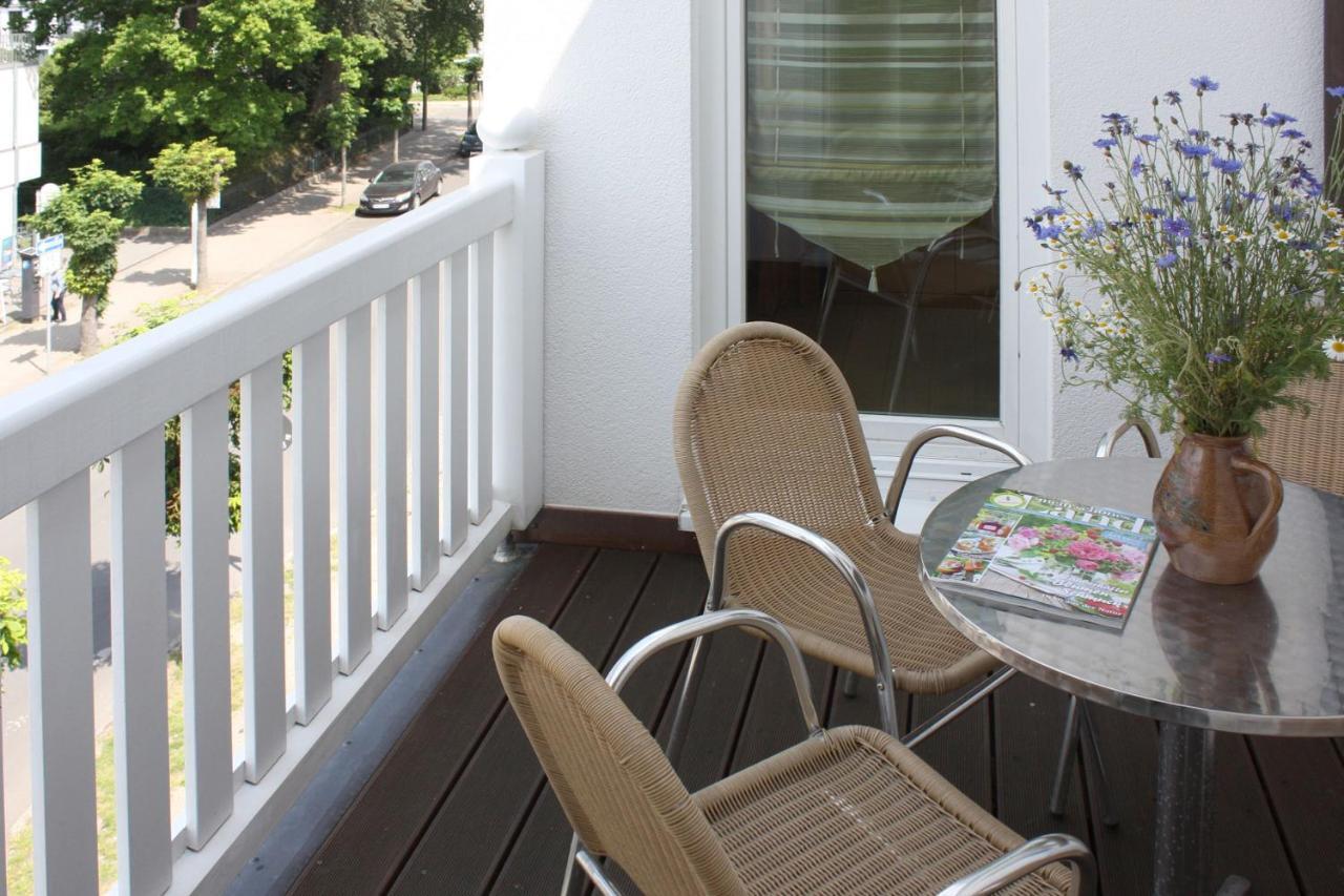 Villa Laetitia Fewo 16 - Strandnah, Balkon Binz Dış mekan fotoğraf